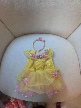 Disney Belle Costume with Headband
